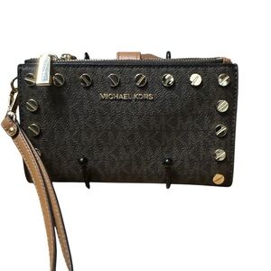 Michael Kors Studded Wristlet Wallet